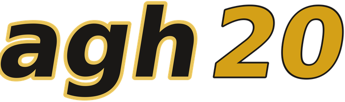 agh20 logo